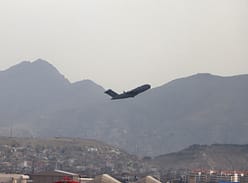 C-17 Transport plan leaving Kabul airport