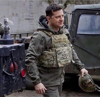 Volodymyr Zelenskyy in Uniform