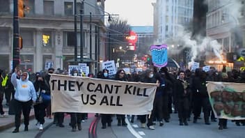 Atlanta protest Stop Cop City